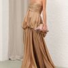 Šaty Alchemy Billow Maxi v barvě Champagne online Šaty Alchemy Billow Maxi v barvě Champagne online