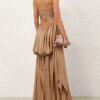 Šaty Alchemy Billow Maxi v barvě Champagne online Šaty Alchemy Billow Maxi v barvě Champagne online
