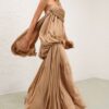 Šaty Alchemy Billow Maxi v barvě Champagne online Šaty Alchemy Billow Maxi v barvě Champagne online