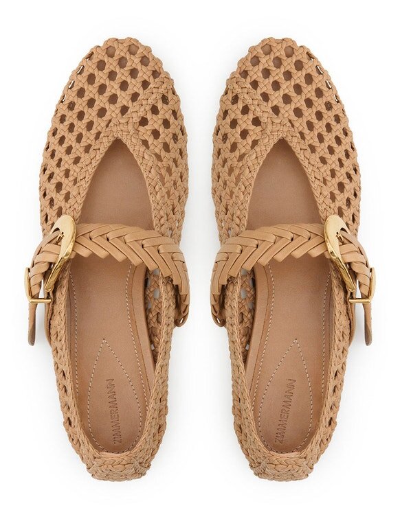 Baleríny Helix v pšeničné barvě online Baleríny Helix v pšeničné barvě online