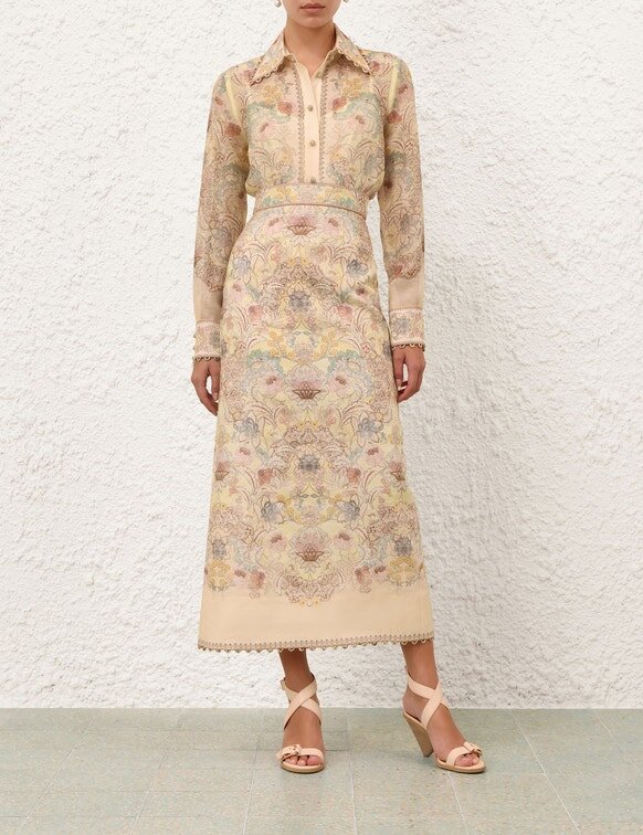 Blůza Rebellion s citronovým květinovým vzorem online Blůza Rebellion s citronovým květinovým vzorem online