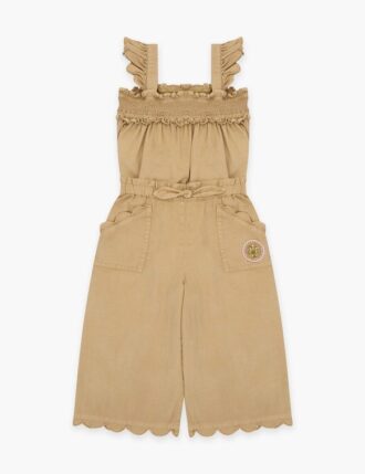 Džínové kalhoty z džínsoviny Daylight Kids v khaki barvě online