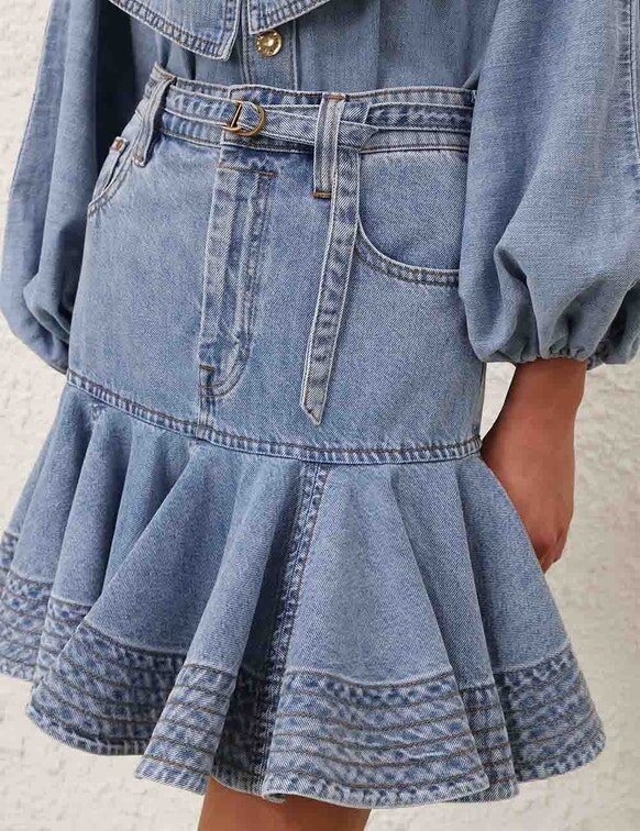 Džínsovina mini sukně Indra Skylark online Džínsovina mini sukně Indra Skylark online