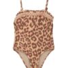 Dětské bandeau plavky Patience v barvě Tan Leopard online Dětské bandeau plavky Patience v barvě Tan Leopard online