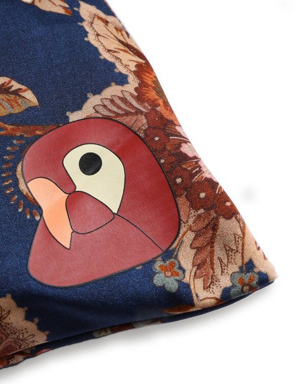 Dětské bikiny Aster s kříženými ramínky v námořnické barvě z kolekce Jacobean online Dětské bikiny Aster s kříženými ramínky v námořnické barvě z kolekce Jacobean online