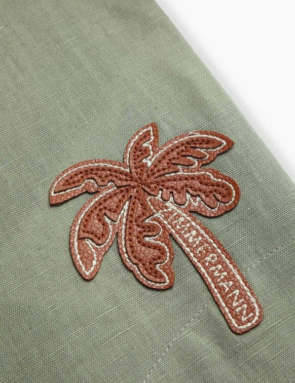 Dětská košile Indra s kapsami v barvě khaki online Dětská košile Indra s kapsami v barvě khaki online