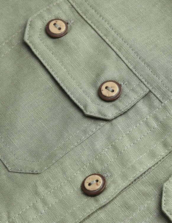 Dětská košile Indra s kapsami v barvě khaki online Dětská košile Indra s kapsami v barvě khaki online