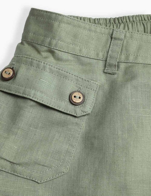 Dětská sukně Indra s kapsami v barvě khaki online Dětská sukně Indra s kapsami v barvě khaki online