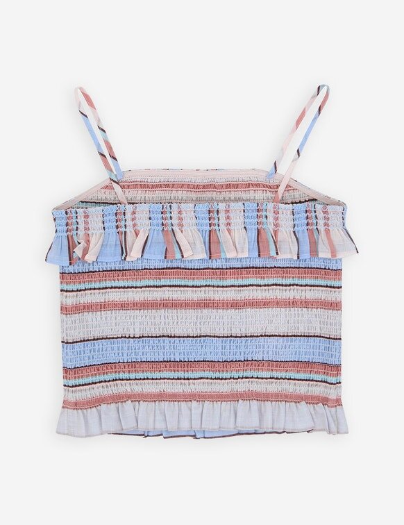 Dětská topa Daylight s řasením v provedení Multi Stripe online Dětská topa Daylight s řasením v provedení Multi Stripe online