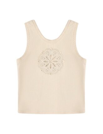 Dětské tričko Aster v barvě ecru online