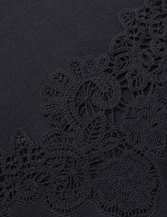Černá midi sukně Luna Merino Lace online Černá midi sukně Luna Merino Lace online