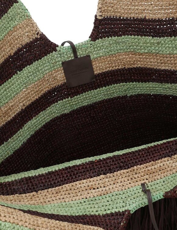 Goldentime Velká taška s třásněmi Burgundské pruhy Online Goldentime Velká taška s třásněmi Burgundské pruhy Online