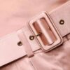 Hedvábné kalhoty Tuck v barvě Dusty Rose online