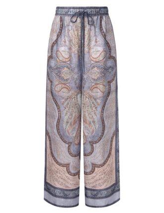 Kalhoty Wanderlust Relaxed v barvě Tapestry Blue Multi online