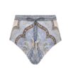 Kalhoty Wanderlust s vysokým pasem v barvě Tapestry Blue Multi online Kalhoty Wanderlust s vysokým pasem v barvě Tapestry Blue Multi online