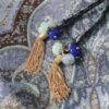 Kalhoty Wanderlust s vysokým pasem v barvě Tapestry Blue Multi online Kalhoty Wanderlust s vysokým pasem v barvě Tapestry Blue Multi online