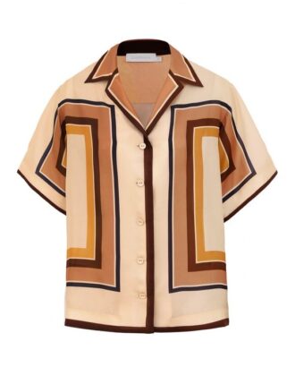 Košile s krátkým rukávem a šátkem Stardust Multi Online