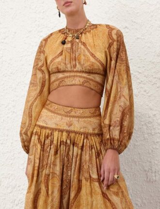 Korzet Wanderlust  Tapestry Mustard Multi Online