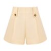 Krémové šortky Luna Wool Silk Krejčovství Tailored Short Krémové šortky Luna Wool Silk Krejčovství Tailored Short