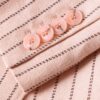 Lněný blejzr Alchemy s páskem v barvě Pink Chocolate Stripe online