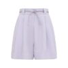 Luna Linen Krejčovské šortky Lilac Online Luna Linen Krejčovské šortky Lilac Online