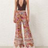Luna Shirred Flare Kalhoty Multi Floral Online