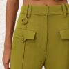 Luna Wool Flare Kalhoty Pistachio Online Luna Wool Flare Kalhoty Pistachio Online