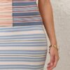 Midi sukně Rebellion Stripe v provedení Multi Stripe online Midi sukně Rebellion Stripe v provedení Multi Stripe online