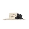 Orchid Boater Natural/Black Online