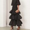 Plisovaná halenka s knoflíky Black Dot online Plisovaná halenka s knoflíky Black Dot online