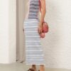 Midi sukně Rebellion Stripe v provedení Multi Stripe online Midi sukně Rebellion Stripe v provedení Multi Stripe online