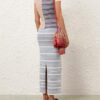 Midi sukně Rebellion Stripe v provedení Multi Stripe online Midi sukně Rebellion Stripe v provedení Multi Stripe online