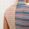 Polo tričko Rebellion Spliced Stripe v provedení Multi Stripe online