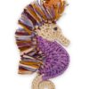 Přívěsek na tašku Seahorse Raffia v provedení Multico Online Přívěsek na tašku Seahorse Raffia v provedení Multico Online
