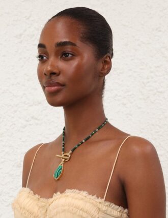 Přívěsek Ore v barvě antické zlato/malachit online