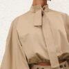 Rebellion Drawn Top Beige Online Rebellion Drawn Top Beige Online