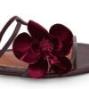 Sandály Orchid Slide v barvě Ruby online