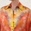 Saténová košile Alchemy Relaxed v barvě Ruby Tie Dye online Saténová košile Alchemy Relaxed v barvě Ruby Tie Dye online